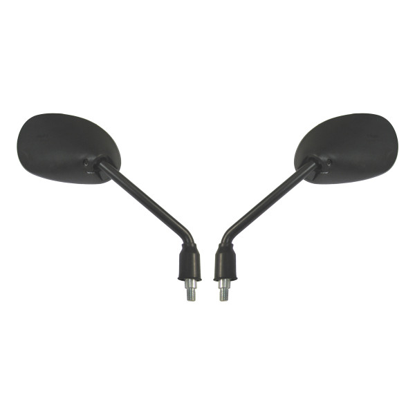 Hi Level Mirrors 10mm black rectangle l & r hon cbf125